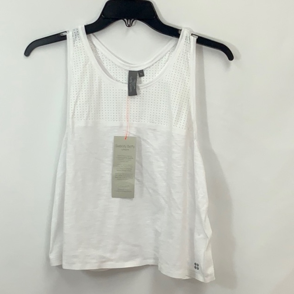 Sweaty Betty Breeze Cropped Running Tank Vest New